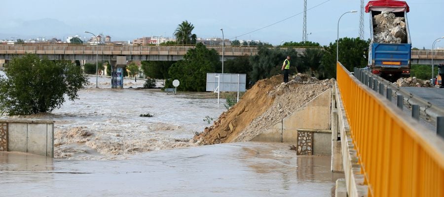 El paso de la gota fría por Alicante. El paso de la gota fría por Alicante.