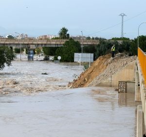 El paso de la gota fría por Alicante. El paso de la gota fría por Alicante.
