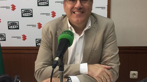 Miguel &Aacute;ngel Rodr&iacute;guez, durante la entrevista en Onda Cero Ciudad Real
