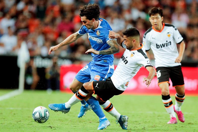 Empate con polémica entre Valencia y Getafe Empate con polémica entre Valencia y Getafe