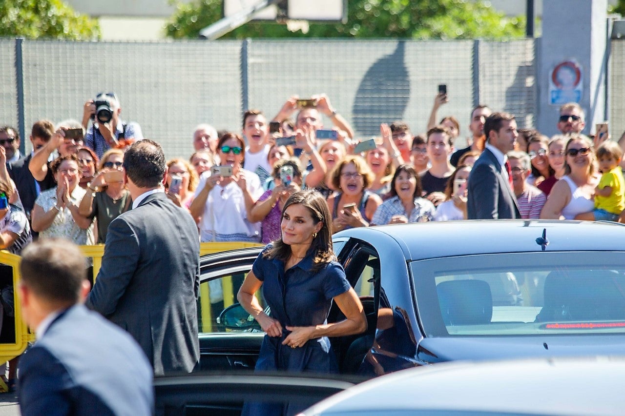 La reina Letizia inaugura en Elche el curso de FP en el IES Severo Ochoa La reina Letizia inaugura en Elche el curso de FP en el IES Severo Ochoa