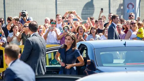La reina Letizia en Elche. La reina Letizia en Elche.