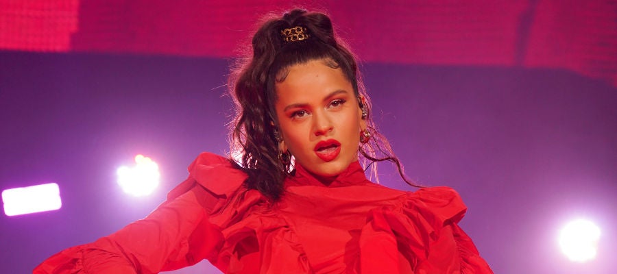 Rosalía durante su actuación en '¡Viva Latino!' de Spotify Rosalía durante su actuación en '¡Viva Latino!' de Spotify