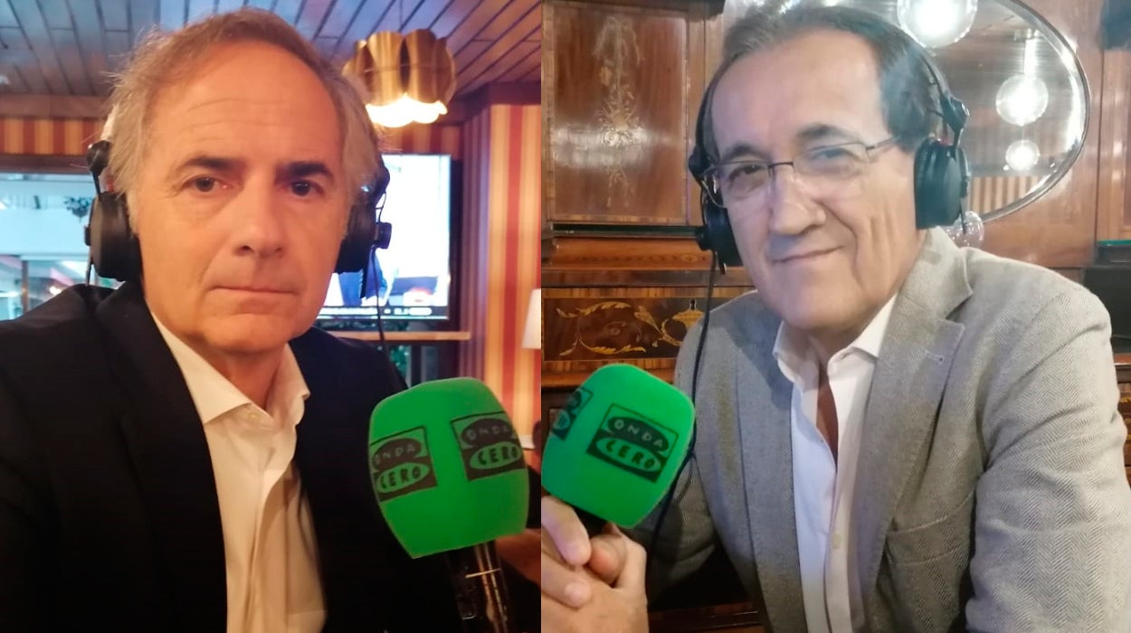Javier Arístegui e Íñigo Losada: "El Cambio Climático se ha acelerado a una tasa más alta que la respuesta que hemos tenido a nivel social" Javier Arístegui e Íñigo Losada: "El Cambio Climático se ha acelerado a una tasa más alta que la respuesta que hemos tenido a nivel social"