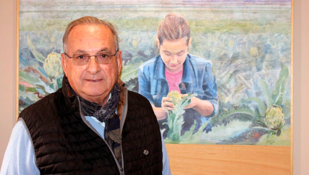 Eladio Aniorte, presidente de Jóvenes Agricultores ASAJA-Alicante.