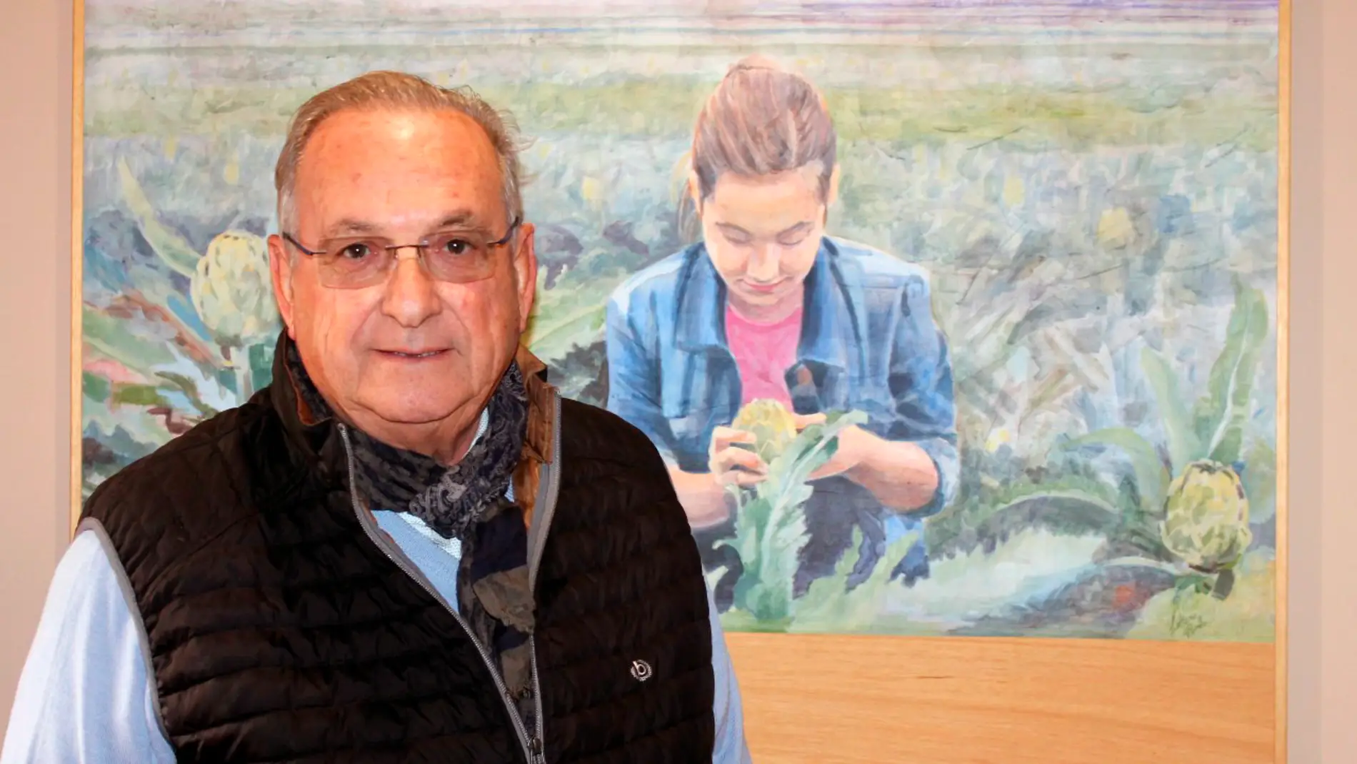 Eladio Aniorte, presidente de Jóvenes Agricultores ASAJA-Alicante.