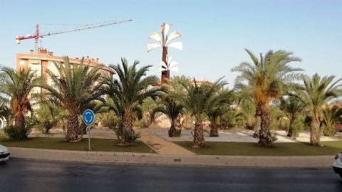 Rotonda de L'Aljub de Elche.
