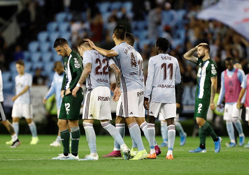 Santi Mina rasca un punto para el Celta en el último minuto ante el Espanyol Santi Mina rasca un punto para el Celta en el último minuto ante el Espanyol