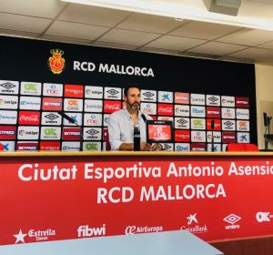 El entrenador del Mallorca, Vicente Moreno El entrenador del Mallorca, Vicente Moreno