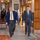 Sebastián Pérez y Luis Salvador Sebastián Pérez y Luis Salvador
