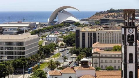 Vista de Santa Cruz de Tenerife