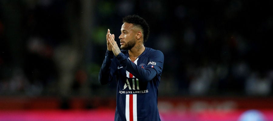 Neymar, con el PSG Neymar, con el PSG