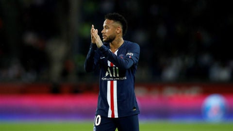 Neymar, con el PSG