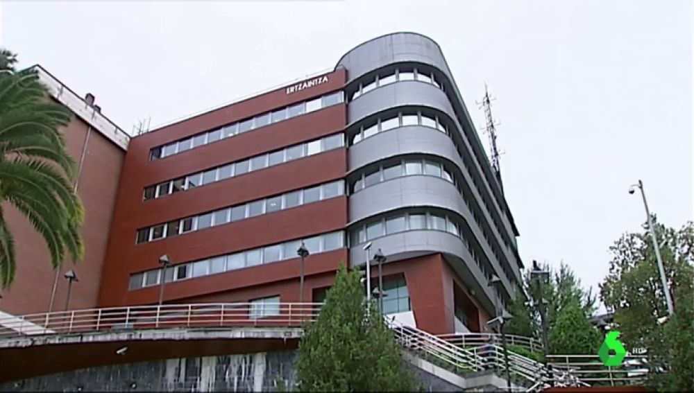 Imagen del edifico de la Ertzaintza