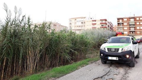 CTL fumigando con un cami&oacute;n.