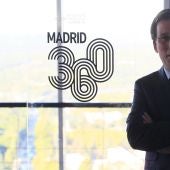 El alcalde de Madrid, José Luis Martínez-Almeida, durante la presentación de Madrid 360