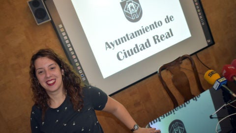 Sara Mart&iacute;nez, portavoz del equipo de Gobierno municipal