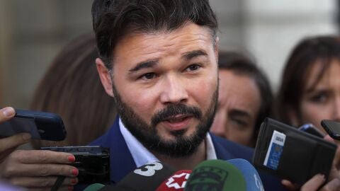 El portavoz de ERC en el Congreso, Gabriel Rufi&aacute;n