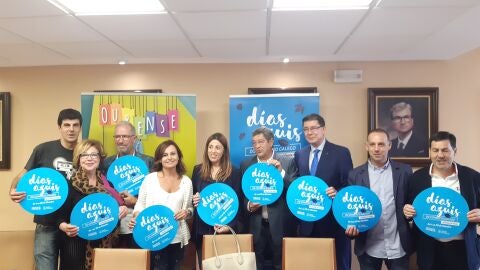 dias azuis no comercio ourensano