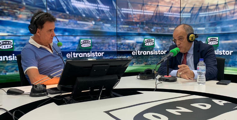 Tebas: "La Liga se va a terminar" Tebas: "La Liga se va a terminar"