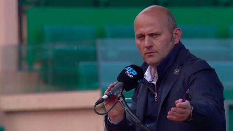 Gianluca Moscarella, juez de silla de la ATP