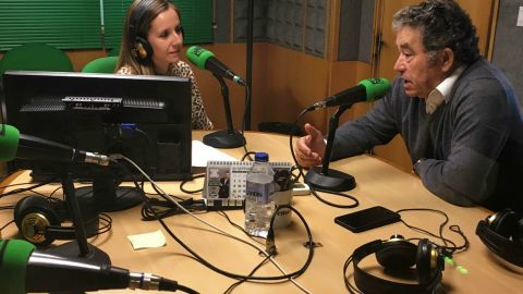 El alcalde de Pontevedra en M&aacute;s de Uno Pontevedra con Susana Pedreira