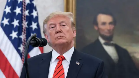 El presidente de EEUU, Donald Trump El presidente de EEUU, Donald Trump