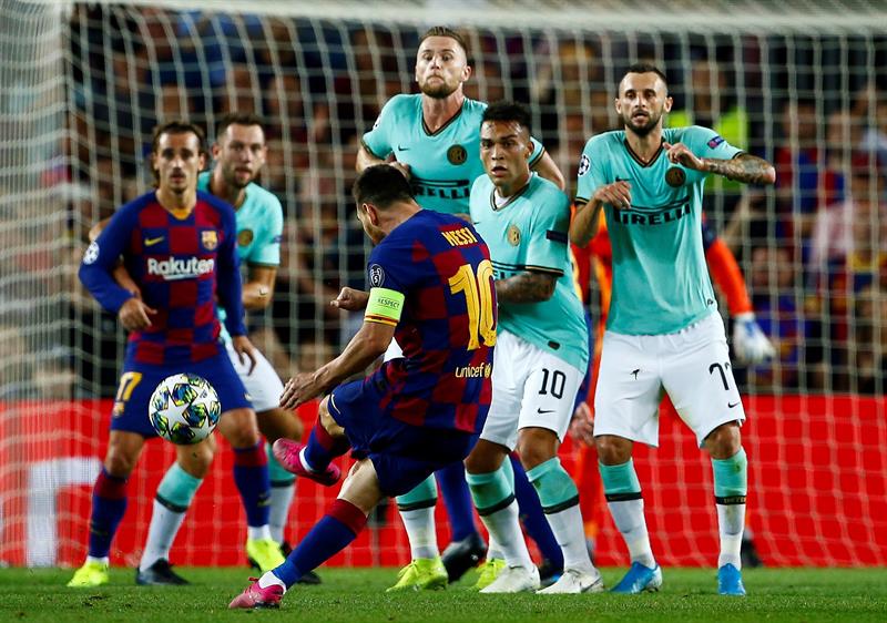 Goles del Barcelona 2-1 Inter de la jornada 2 de la fase de grupos de Champions League Goles del Barcelona 2-1 Inter de la jornada 2 de la fase de grupos de Champions League