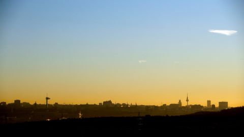 Vista de Madrid desde Pozuelo de Alarc&oacute;n.