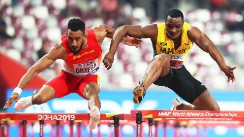 Orlando Ortega y McLeod, durante la final