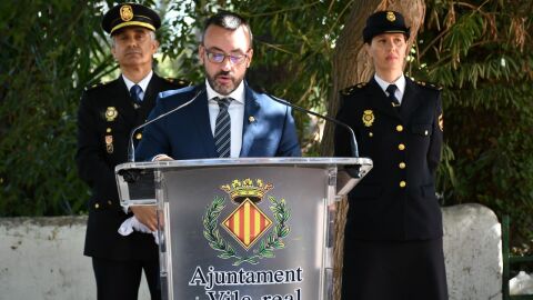 La Policia Nacional ha celebrat la festivitat dels Sants &Agrave;ngels Custodis en l&acute;ermita de la Mare de D&eacute;u de Gr&agrave;cia. 