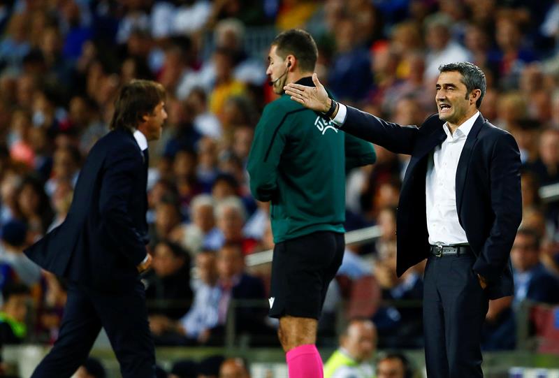 Ernesto Valverde: "El hecho de haber remontado al Inter, espero que nos ayude en futuros partidos" Ernesto Valverde: "El hecho de haber remontado al Inter, espero que nos ayude en futuros partidos"