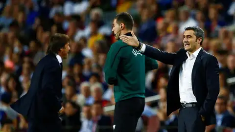 El entrenador del FC Barcelona, Ernesto Valverde. El entrenador del FC Barcelona, Ernesto Valverde.