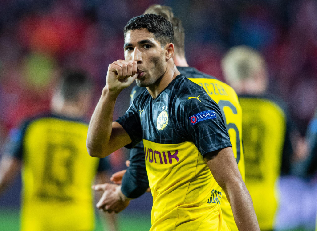 El Real Madrid hace oficial el traspaso de Achraf al Inter de Milán El Real Madrid hace oficial el traspaso de Achraf al Inter de Milán