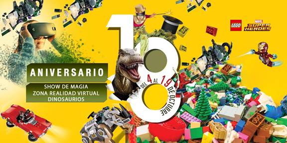 Centro Comercial Ponte Vella celebra su 18º aniversario entre los días 4 e 18 de octubre Centro Comercial Ponte Vella celebra su 18º aniversario entre los días 4 e 18 de octubre