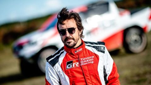 Fernando Alonso, piloto de Toyota