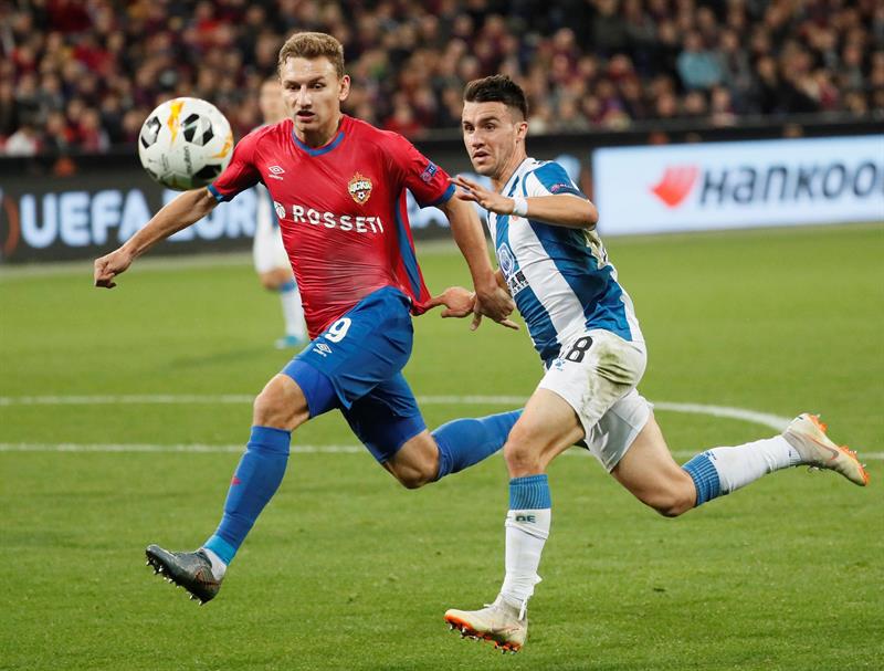 El Espanyol renace de sus cenizas con una gran victoria en Moscú El Espanyol renace de sus cenizas con una gran victoria en Moscú