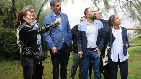 Cristina Iglesias en la Isla de Santa Clara Cristina Iglesias en la Isla de Santa Clara