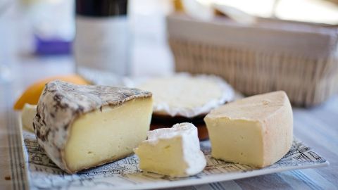 Imagen de archivo de varios quesos