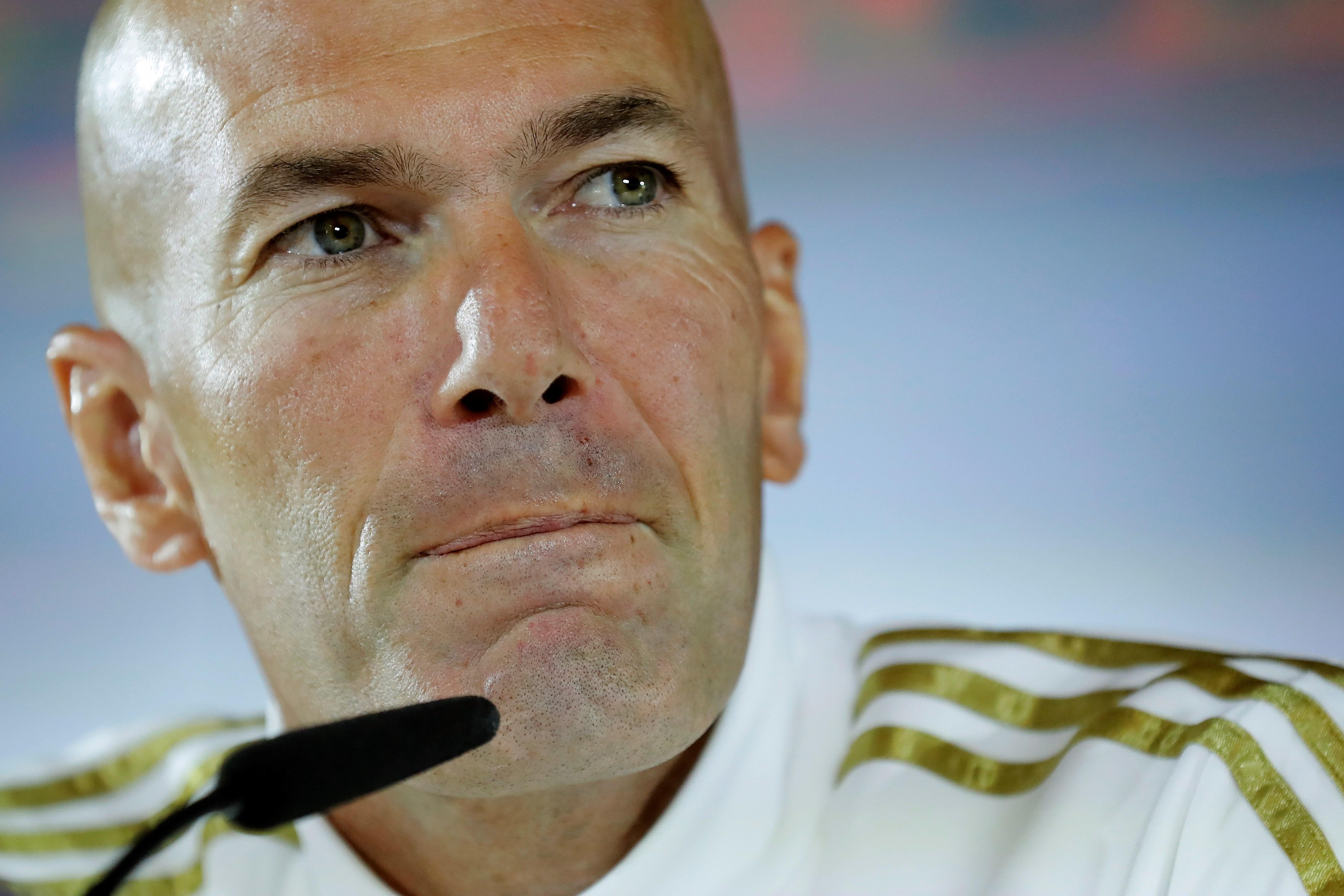 Zinedine Zidane: "Nos ha faltado de todo" Zinedine Zidane: "Nos ha faltado de todo"