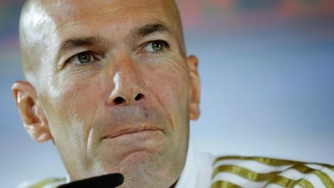 Zidane habla con los medios de comunicaci&oacute;n