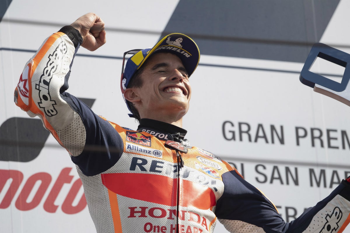 Marc Marquez alcanza su décimo triunfo de la temporada en Japón Marc Marquez alcanza su décimo triunfo de la temporada en Japón