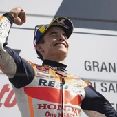 Marc Márquez celebra una victoria Marc Márquez celebra una victoria