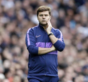 Pochettino, en un partido Pochettino, en un partido
