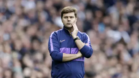Pochettino, en un partido Pochettino, en un partido