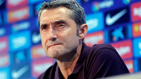 Ernesto Valverde, en la rueda de prensa previa al partido ante el Sevilla Ernesto Valverde, en la rueda de prensa previa al partido ante el Sevilla