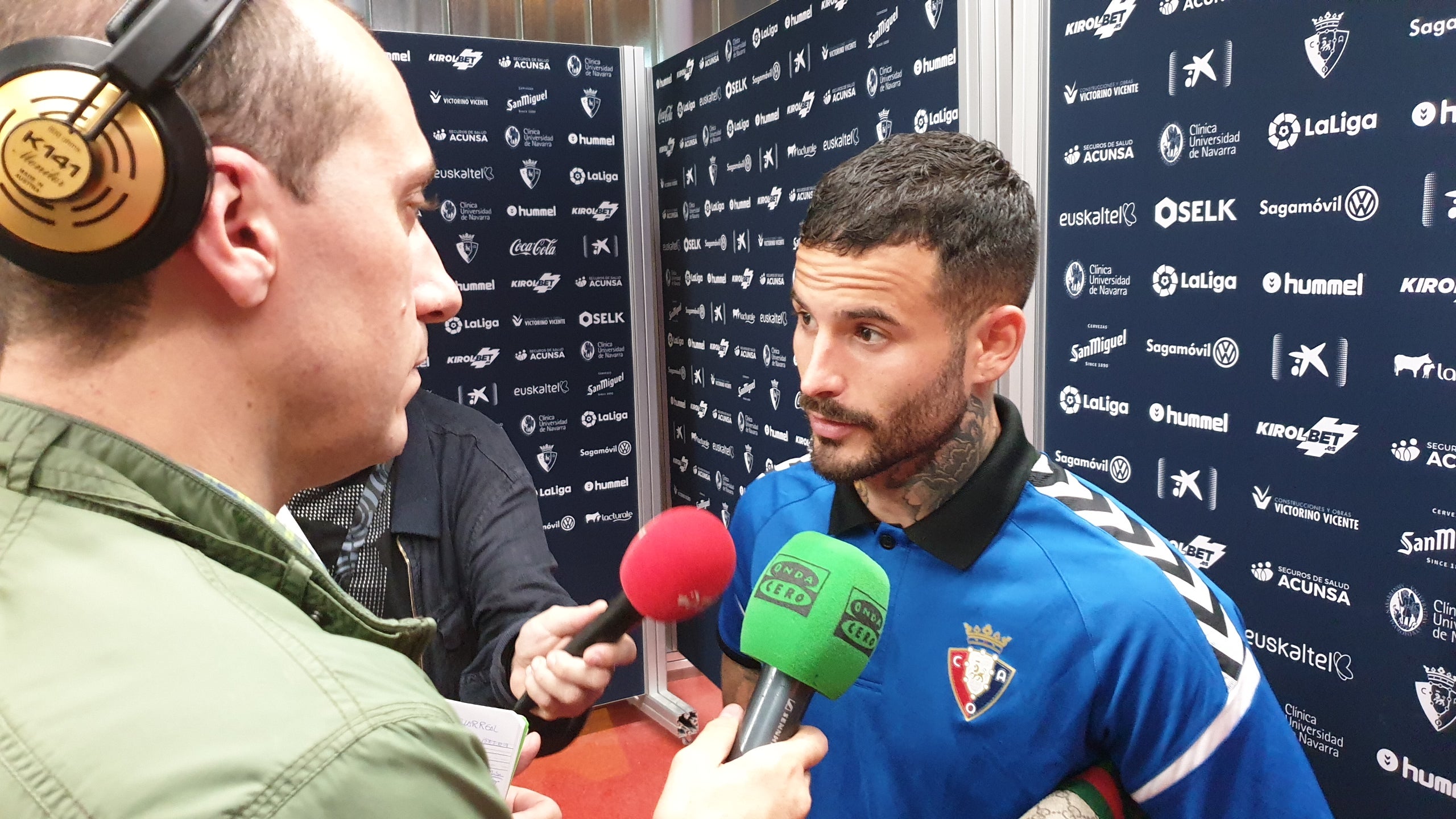 Rubén García: "El que quiera ganar en El Sadar tendrá que sudar sangre" Rubén García: "El que quiera ganar en El Sadar tendrá que sudar sangre"