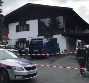 Lugar del crimen machista múltiple en Austria Lugar del crimen machista múltiple en Austria