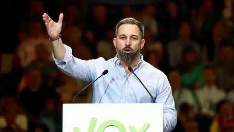 El líder de Vox, Santiago Abascal El líder de Vox, Santiago Abascal