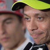 Valentino Rossi, en rueda de prensa Valentino Rossi, en rueda de prensa